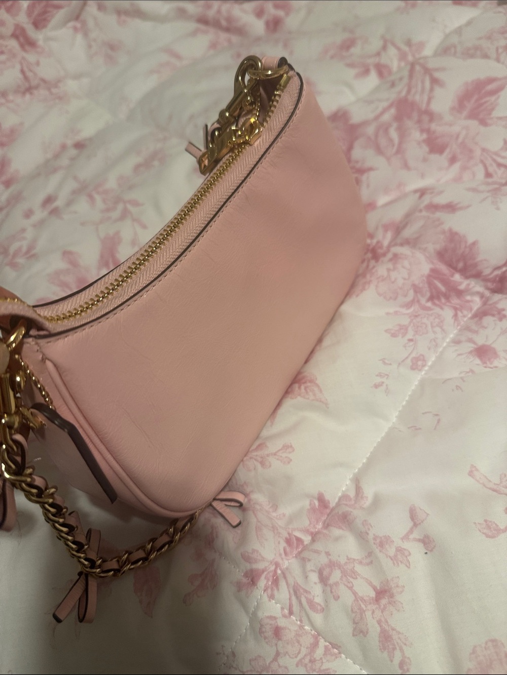 NWT Coach Teri Mini Pink Bow Coquette - Picture 6 of 7